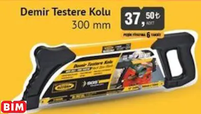 SGS DEMİR TESTERE KOLU 300 MM SGS DEMİR TESTERE KOLU 300 MM